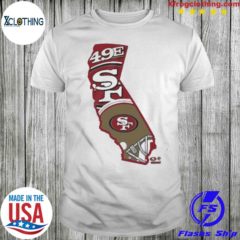 Official san francisco 49ers new era gameday state shirt, hoodie, sweater,  long sleeve and tank top