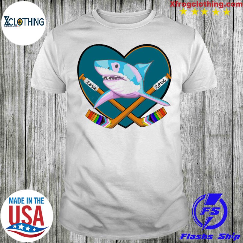 Official San jose sharks pride night shirt, hoodie, sweater, long