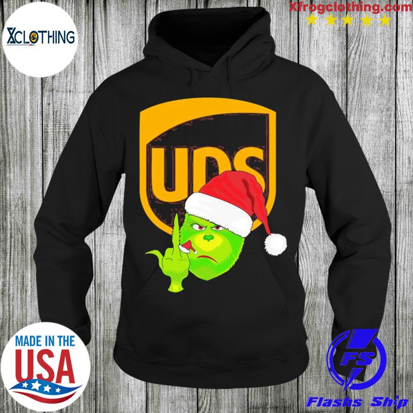 Santa Grinch Face Oklahoma State Cowboys Logo Christmas Sweater