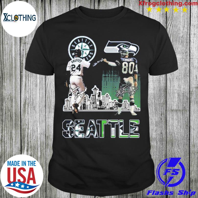 Seattle Mariners Griffey And Seahawks Largent City Champion Shirt, hoodie,  sweater, long sleeve and tank top