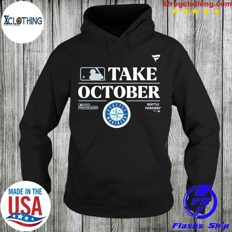 Seattle Mariners Fanatics Branded 2023 Postseason Locker Room T-shirt  Sweatshirt Hoodie - Bluecat