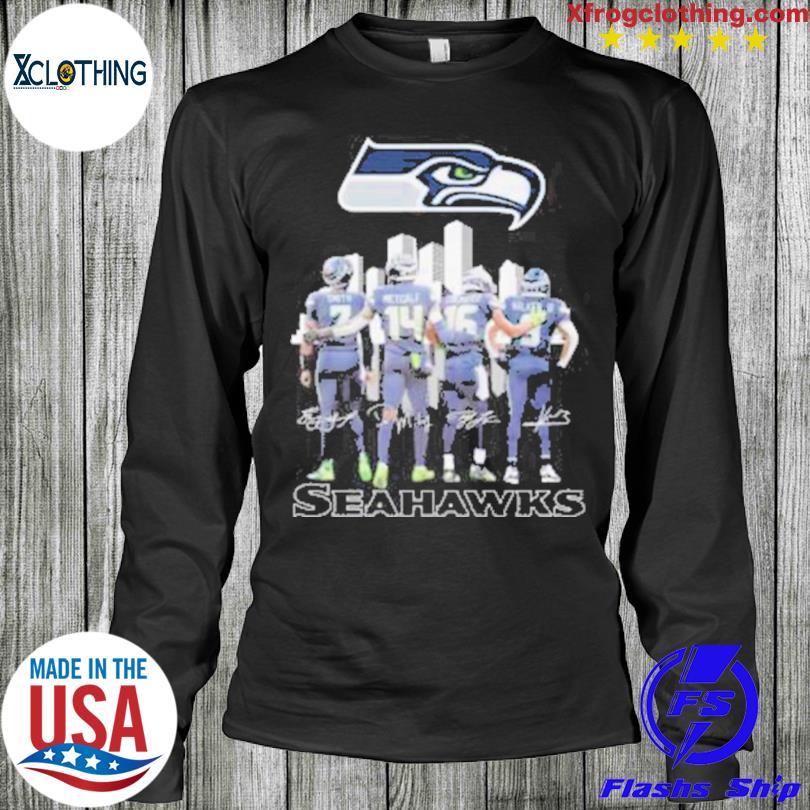 Seattle Seahawks Skyline Smith Metcalf Lockett And Walker