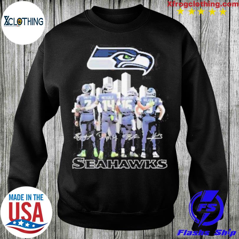 Seattle Seahawks Skyline Smith Metcalf Lockett And Walker