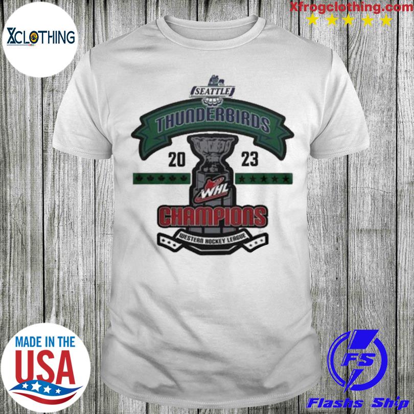 Seattle Thunderbirds 2023 Whl Champions Western Hockey League shirt