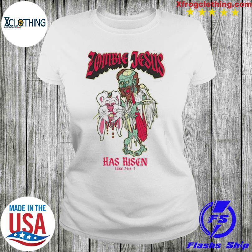 zombie jesus t shirt