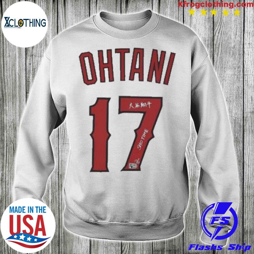 Shohei Ohtani White Los Angeles Angels Autographed Nike Authentic Jersey  with Shotime Inscription - Kanji Signature - #1 of a Limited Edition of 17