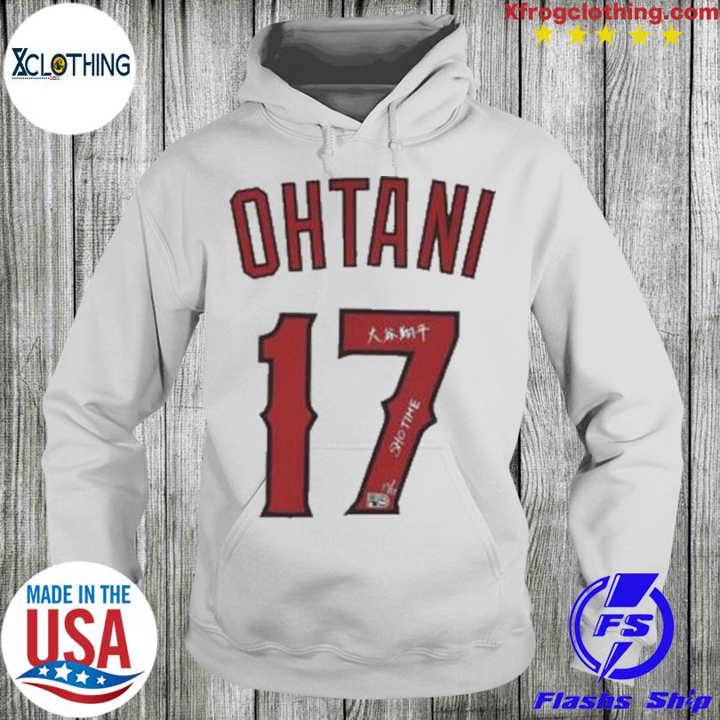 ShoheI ohtanI los angeles angels autographed and inscribed nike #17 authentic  jersey kanjI signature shirt, hoodie, sweater, long sleeve and tank top