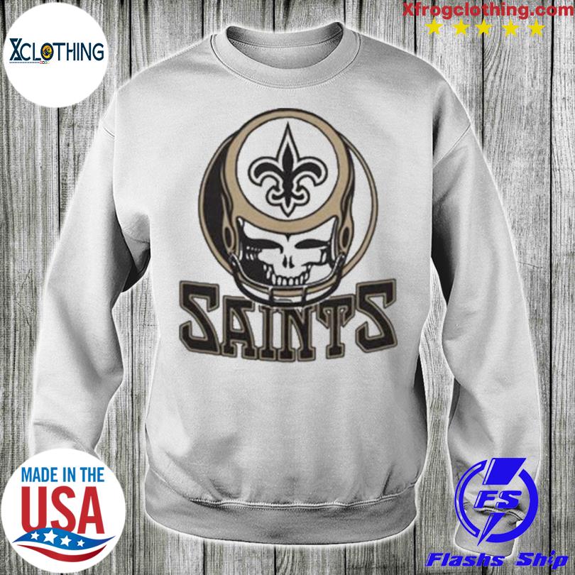 Skull defend New Orleans Saints shirt, hoodie, sweater, long