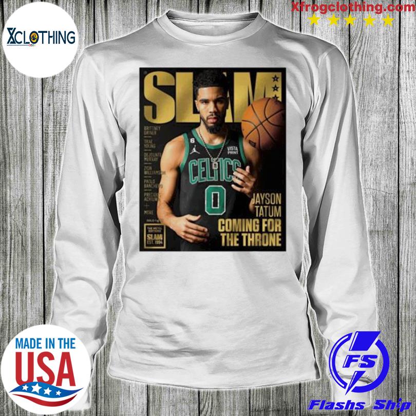 Boston Celtics Jayson Tatum Slam Shirt, hoodie, sweater, long