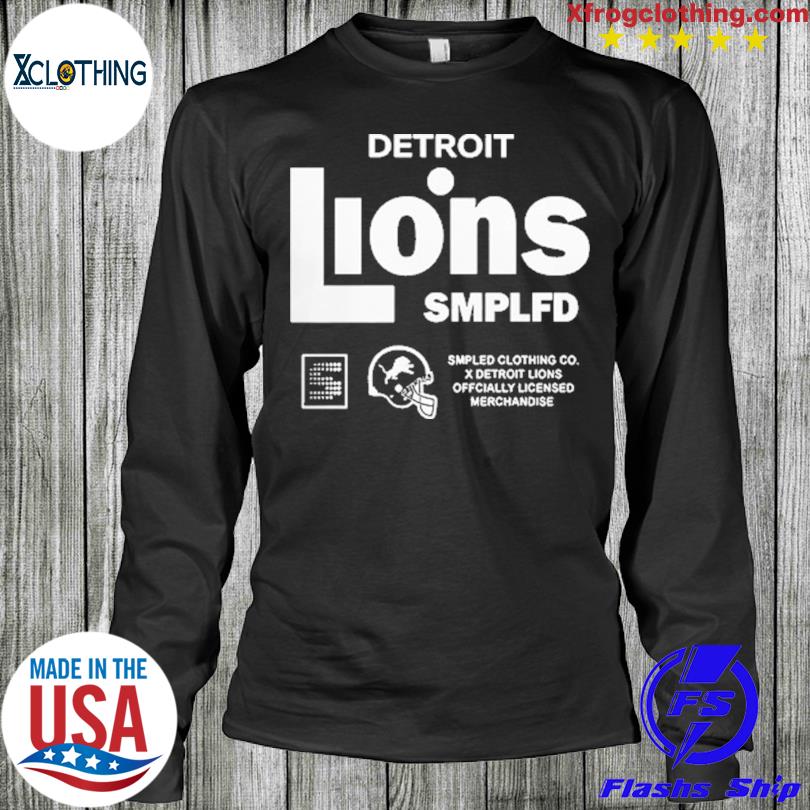 Smplfd x detroit lions vintage program shirt, hoodie, sweater