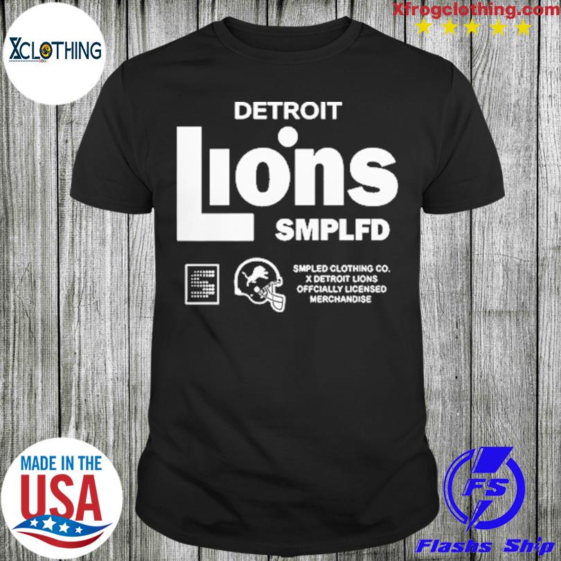 SMPLFD X LIONS – SMPLFD DETROIT CLOTHING, SCREEN PRINTING