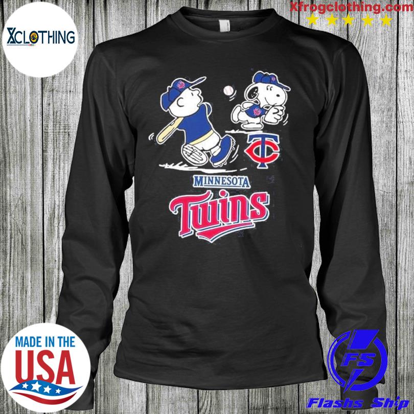 Peanuts Snoopy x Minnesota Twins Baseball Jersey XX - Scesy
