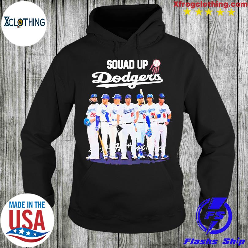 Squad Up Dodgers Signature All Star T-Shirt, hoodie, sweater, long