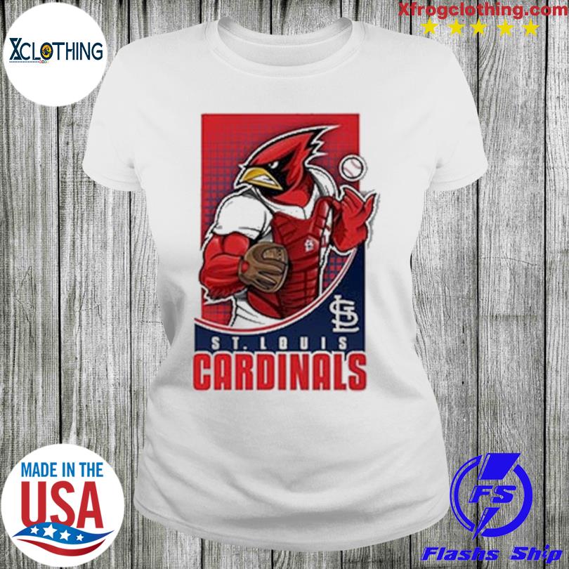 St Louis Cardinals Short Sleeve Hoodie 