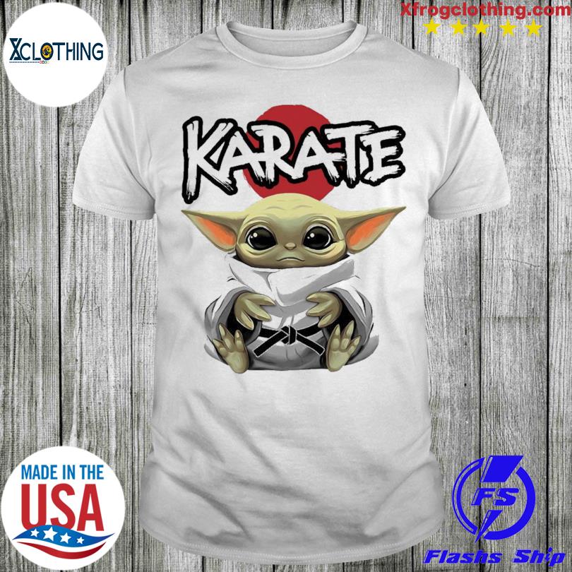 Star Wars Baby Yoda Hug Karate Shirt