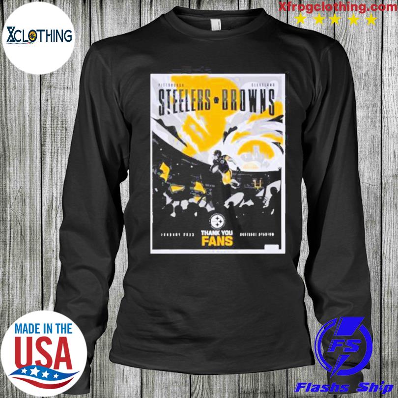 Pittsburgh Steelers Vs Cleveland Browns Monday Night Sept 18, 2023 Game Day  shirt, hoodie, sweater, long sleeve and tank top