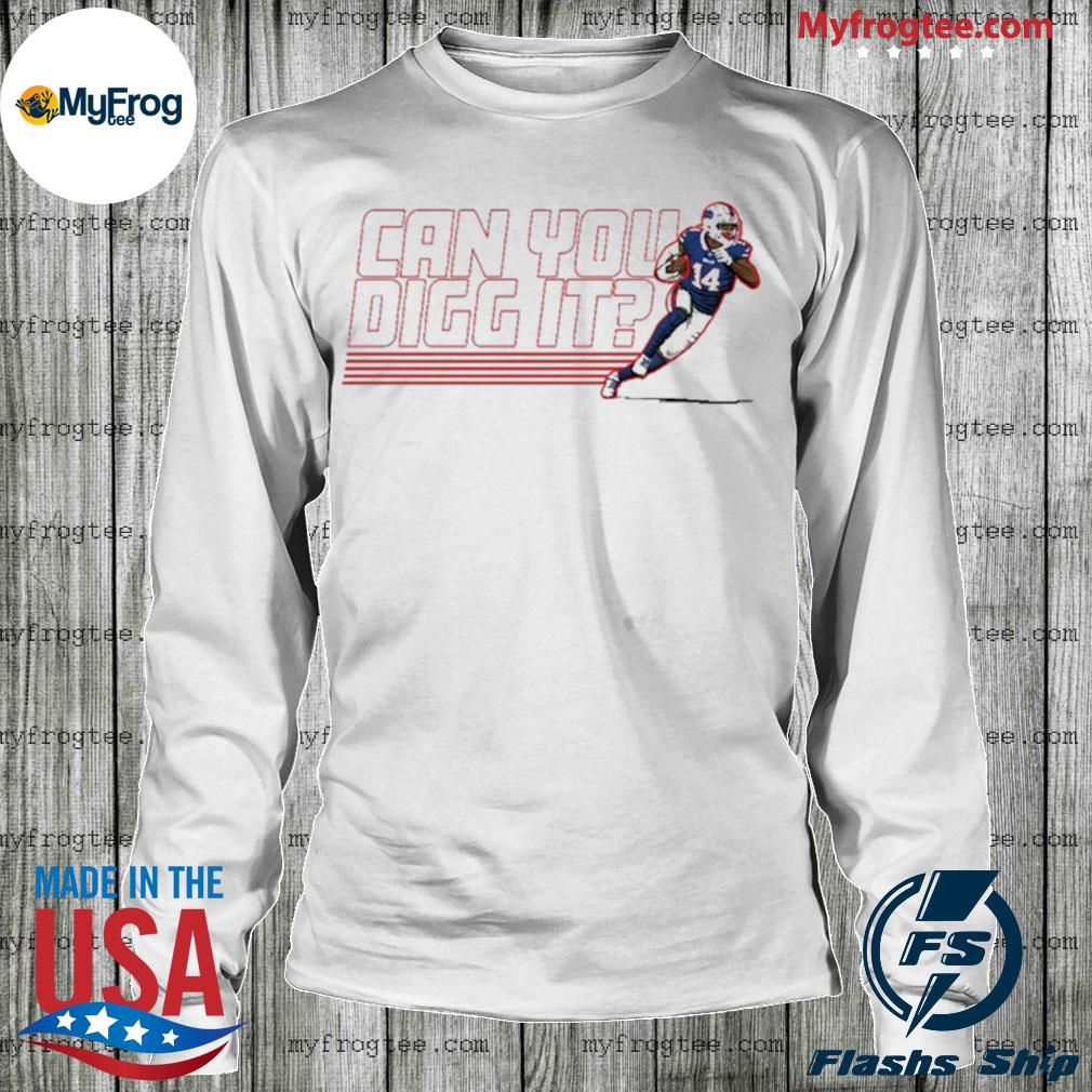 Stefon Diggs Buffalo Bills Can You Digg It Player Graphic T-Shirt, hoodie,  sweater, long sleeve and tank top