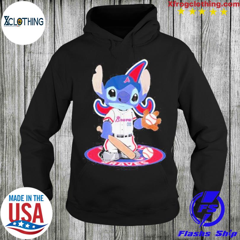 Stitch Baseball Atlanta Braves Logo Shirt, hoodie, tank top, sweater and  long sleeve t-shirt