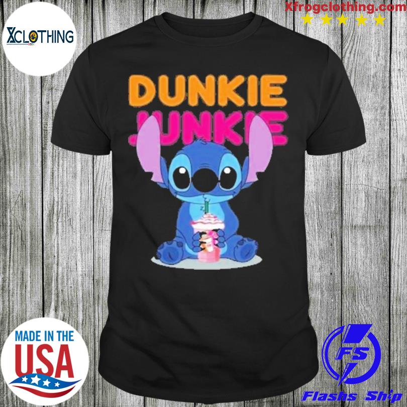 Stitch drink Dunkie Junkie shirt