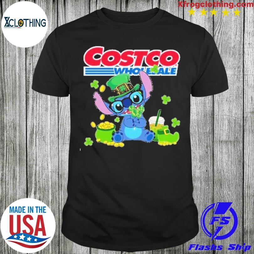 Stitch Patrick's Day Costco Wholesale shirt