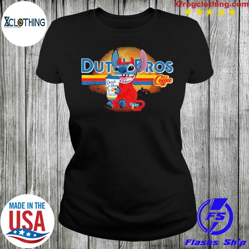 stitch dutch bros shirt