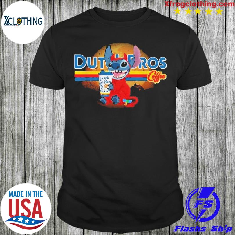 stitch dutch bros shirt