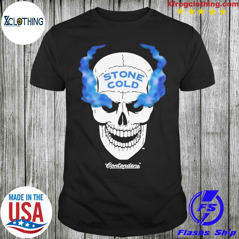 Official Stone Cold Steve Austin Contenders skull shirt, hoodie