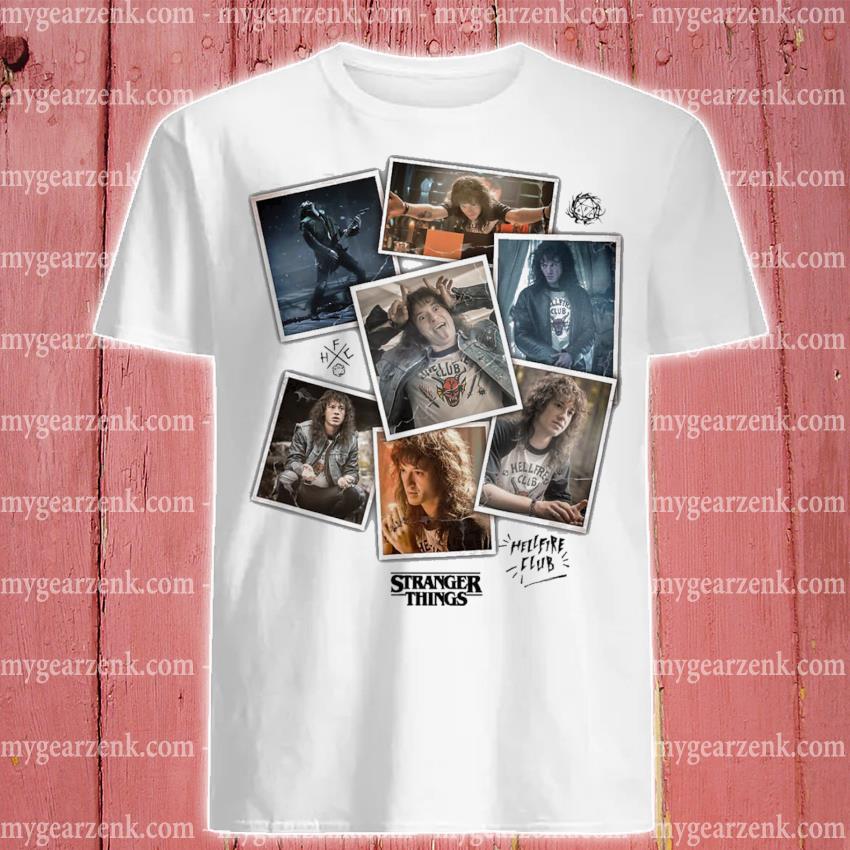 Stranger Things 4 Eddie Munson Scrapbook Photos Tee Shirt, hoodie