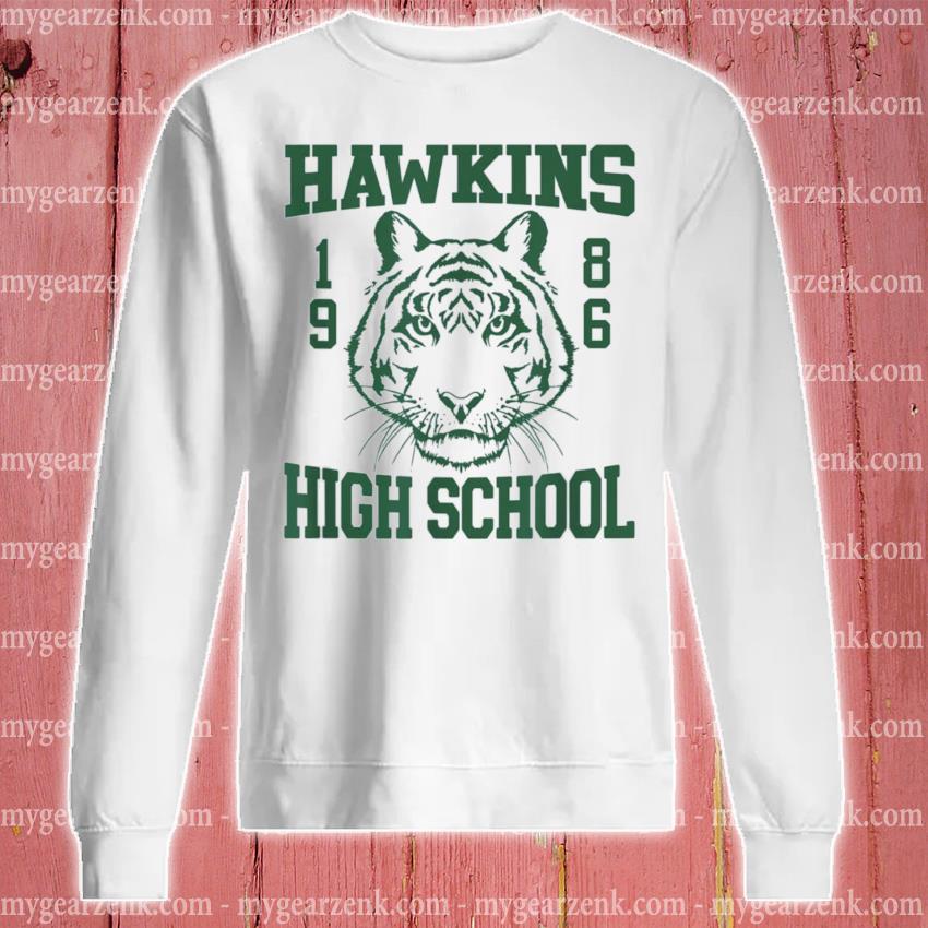 Stranger things 4 hawkins high school green shirt, hoodie, sweater