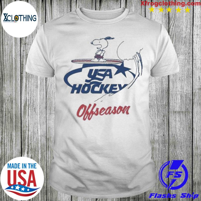 Official original Streaker Sports X Peanuts Usa Hockey Offseason Surf 2023  Shirt, hoodie, sweater, long sleeve and tank top
