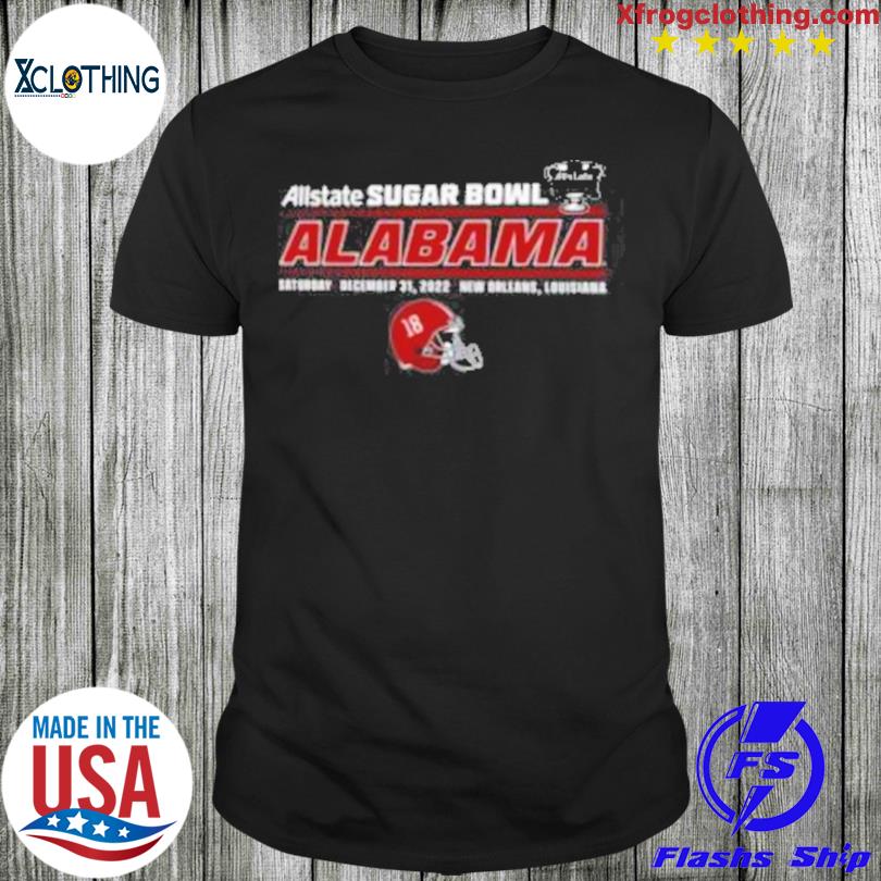 Sugar Bowl 2022 Alabama Team Helmet shirt