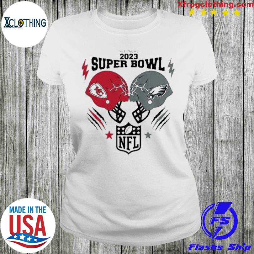 Super Bowl 2023 Philadelphia Eagles VS Kansas City Cheifs T Shirt