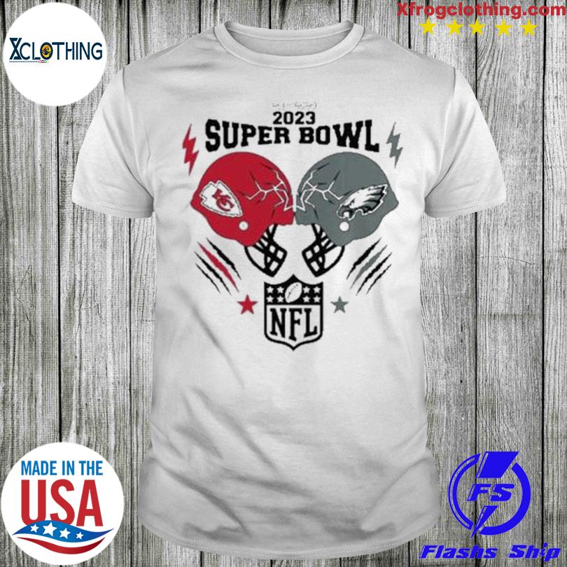 Super Bowl 2023 Philadelphia Eagles VS Kansas City Cheifs T Shirt