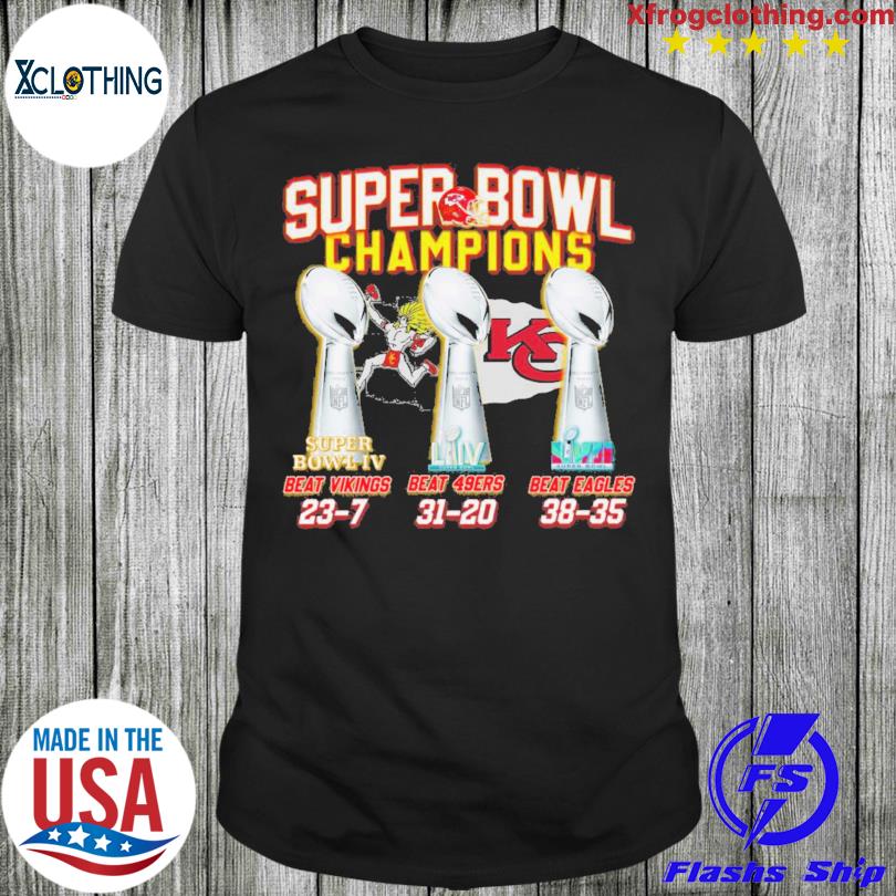 Super Bowl champions beat vikings beat 49ers beat eagles shirt