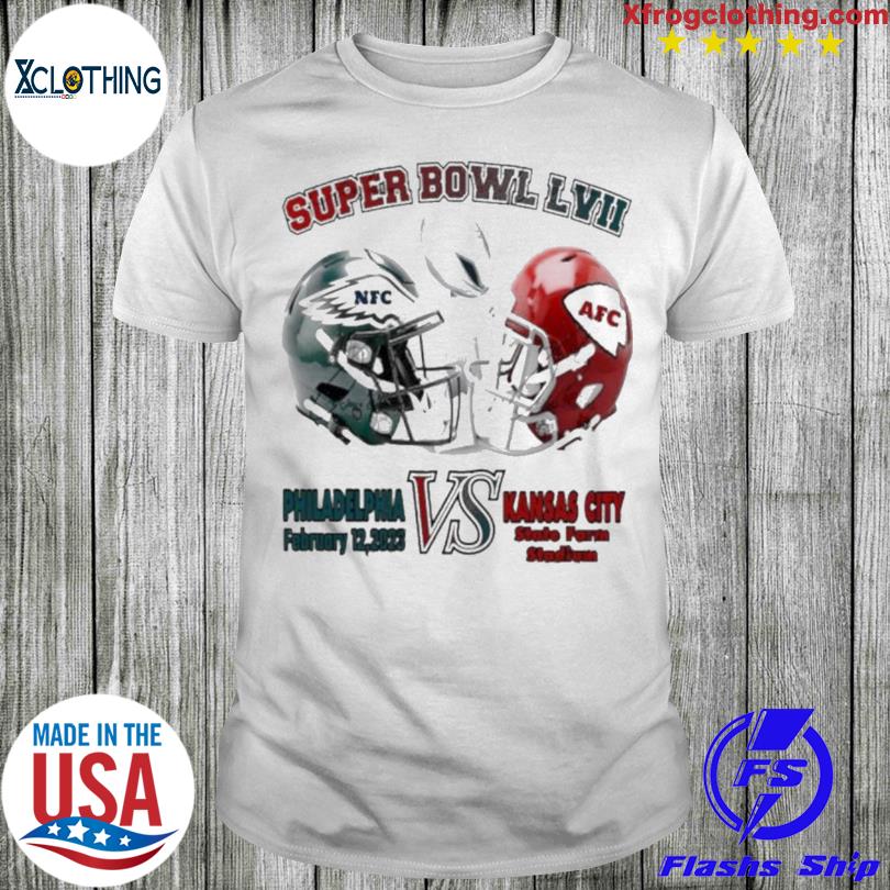 Super Bowl LVII Philadelphia Vs Kansas City 2023 Shirt - Peanutstee