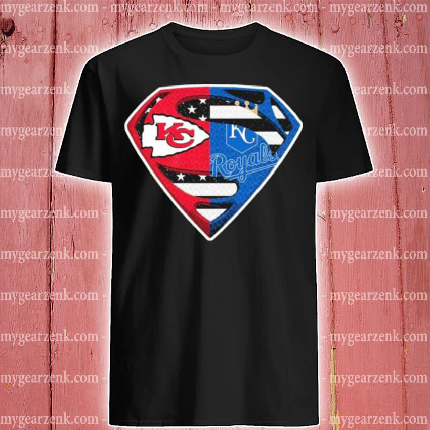 Superman Kansas City Chiefs vs Kansas City Royals New 2022 shirt, hoodie,  sweater and long sleeve