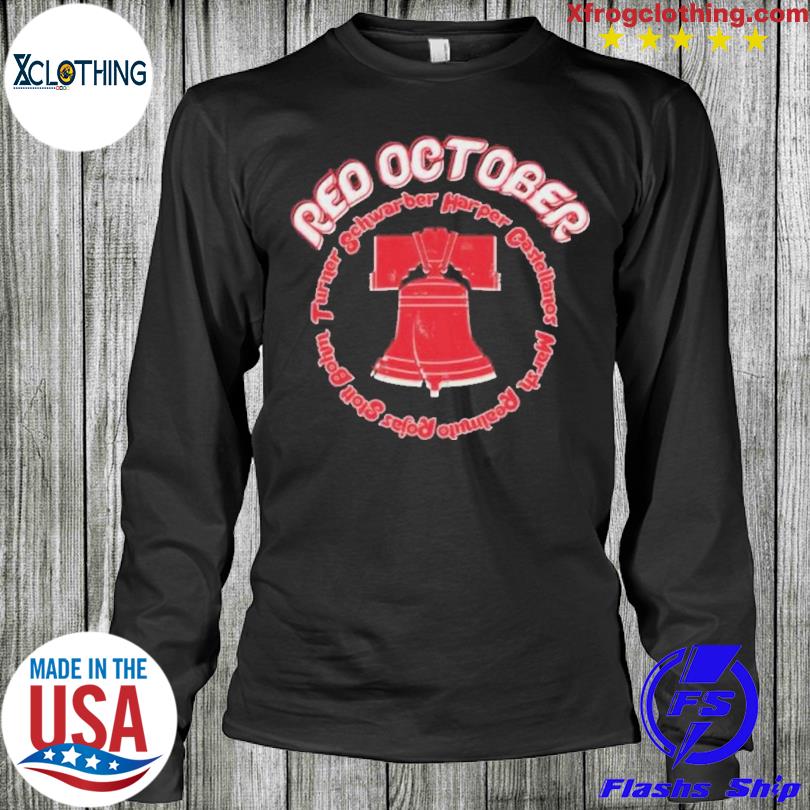 Philadelphia Phillies Take October 2023 Red October Phillies Shirt -  Teeducks