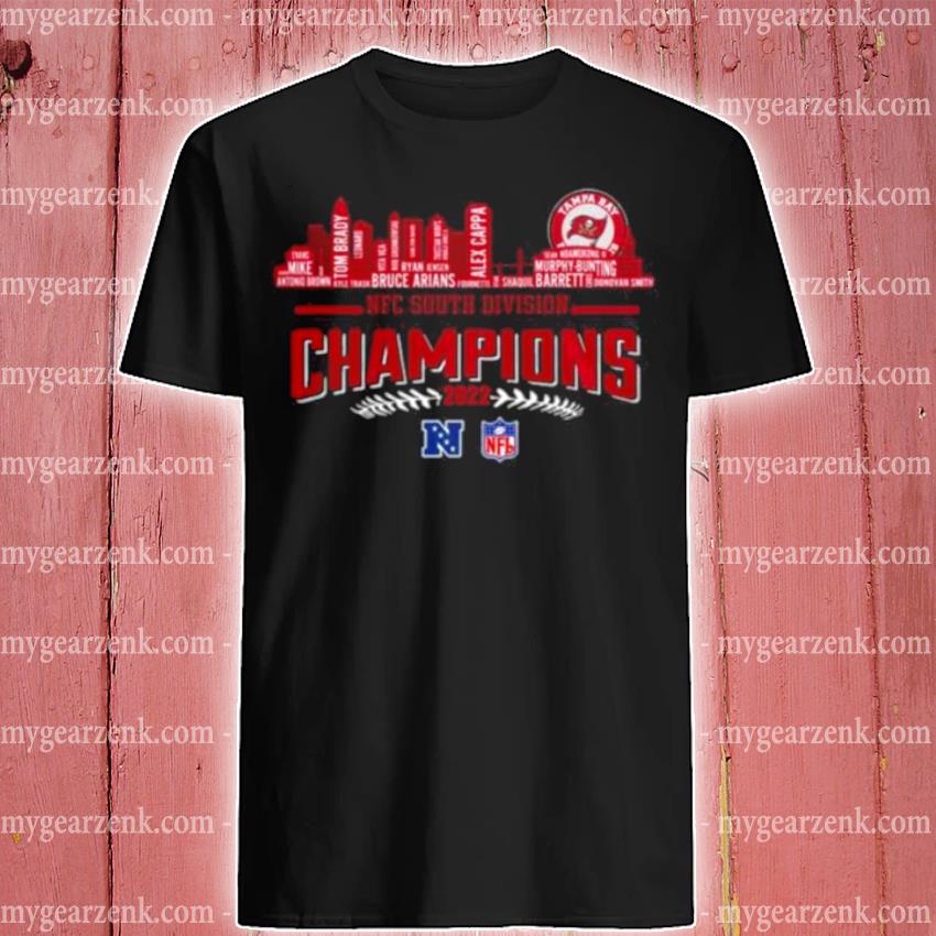 Tampa bay buccaneers 2022 nfc south division champions matchup florida city  shirt, hoodie, sweater, long sleeve and tank top