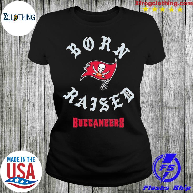 Tampa Bay Buccaneers Born x Raised Unisex Pullover Hoodie - Black