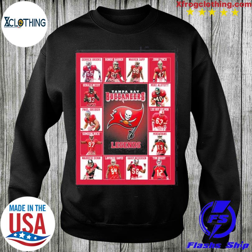 Tampa Bay Buccaneers Legends Unisex T-Shirt, hoodie, sweater and long sleeve