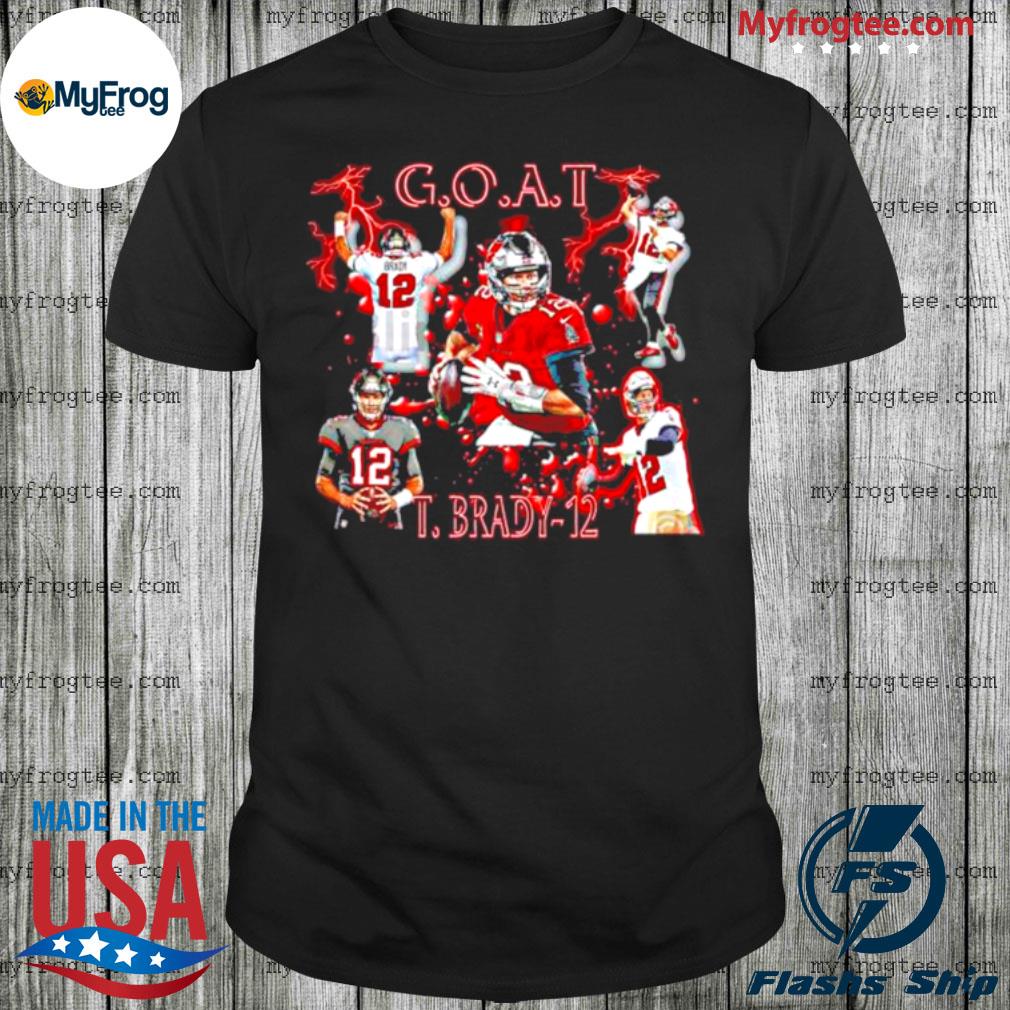 Tampa Bay Buccaneers Tom Brady Goat MVP football 2022 Shirt