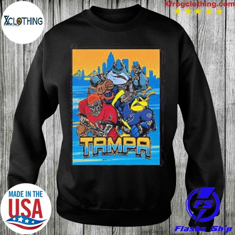 Tampa Bay Buccaneers X Tampa Bay Lightning X Tampa Bay Rays Long Sleeve T  Shirt - Lentaze