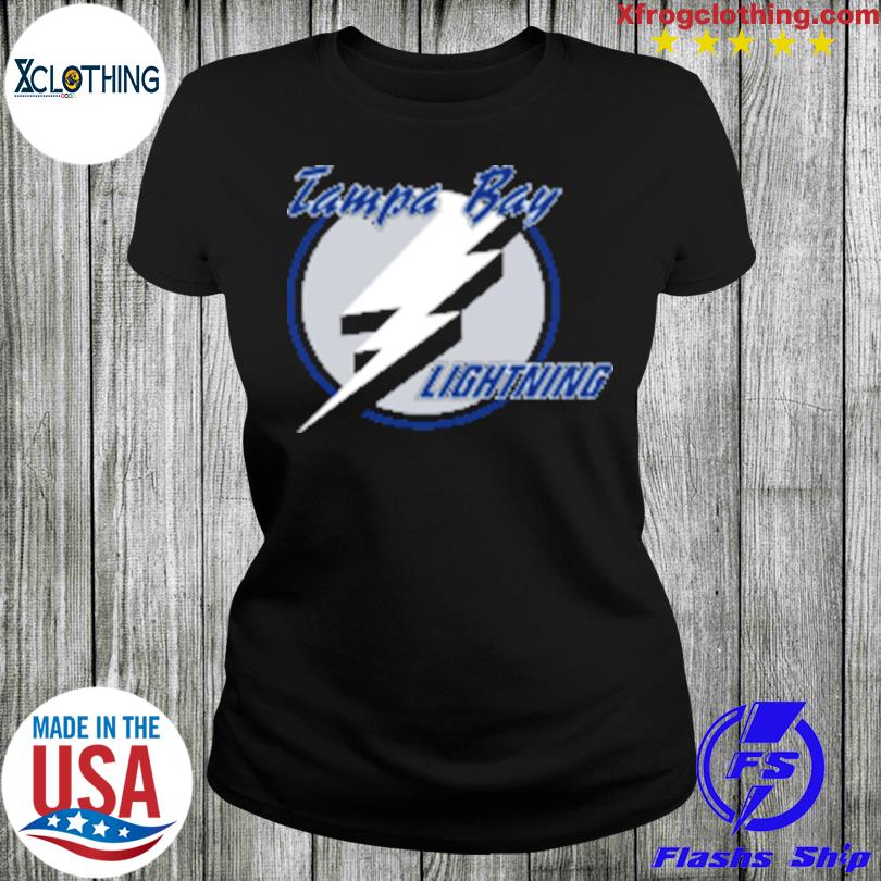 Tampa bay lightning fanatics white team primary logo graphic shirt, hoodie,  sweater and long sleeve