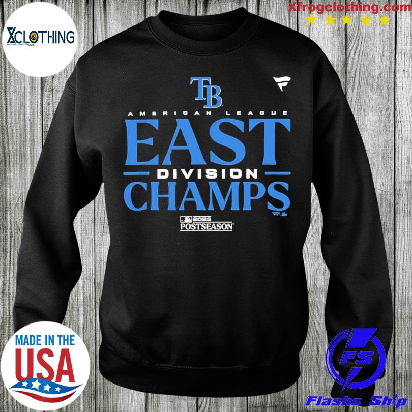 Tampa Bay Rays Al American League East Division Champions 2023 T-Shirt,  hoodie, sweater and long sleeve