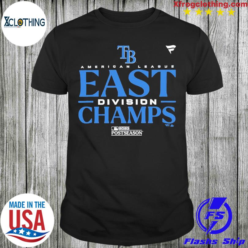 Tampa Bay Rays Al American League East Division Champions 2023 T-Shirt,  hoodie, sweater and long sleeve