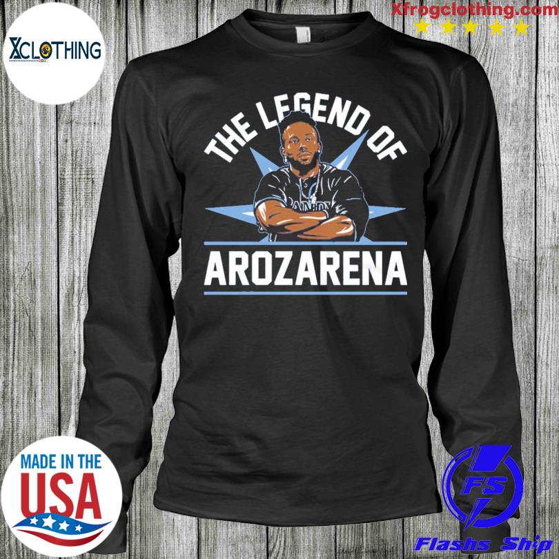 Tampa Bay Rays The Legend Of Randy Arozarena Shirt, hoodie, sweater and  long sleeve