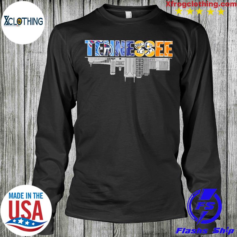 Official Tennessee Titans Grizzlies Volunteers and Predators logo shirt,  hoodie, longsleeve, sweater