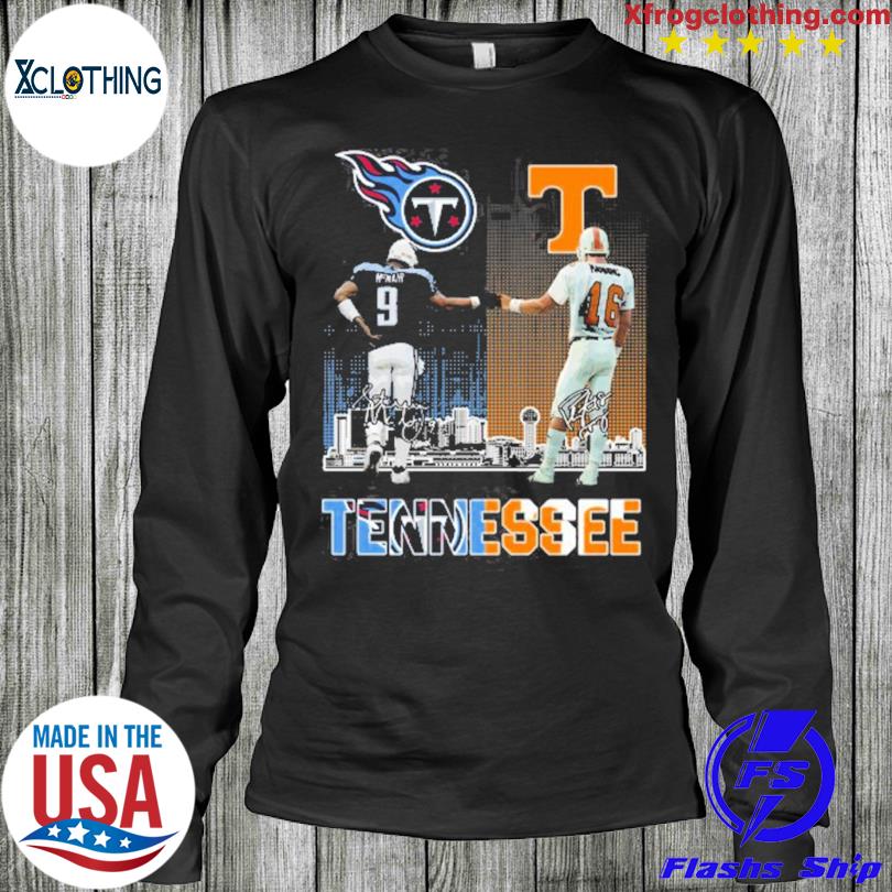 Official tennessee Titans And Volunteers City Champion T Shirt