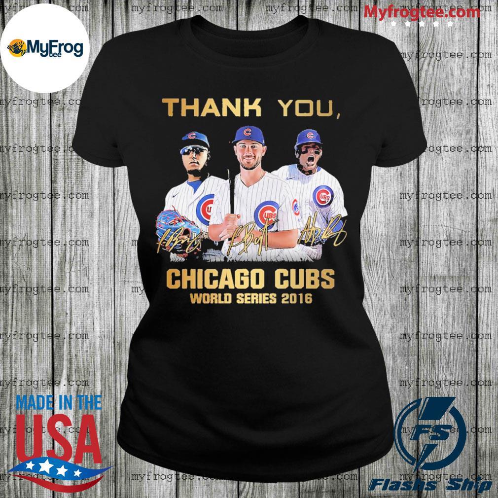 Thank you Chicago Cubs world series 2016 2021 shirt, hoodie, sweater and  long sleeve