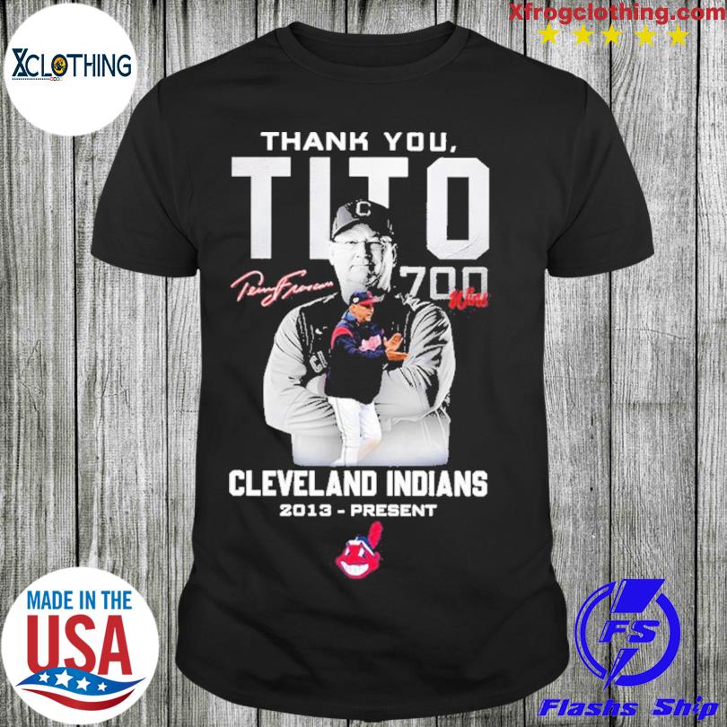 Thank You Tito Shirt Cleveland Indians Thank You Shirt Thank You Tito  Cleveland 2013 Present Signature Shirt Tito's Farewell Shirt, hoodie,  sweater, long sleeve and tank top